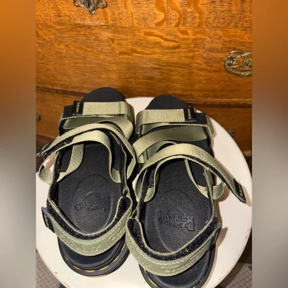 Dr. Martens Kimber II Olive Platform Sandals | size 6 | NWOT - Picture 11 of 11